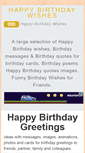 Mobile Screenshot of messagesbirthday.com